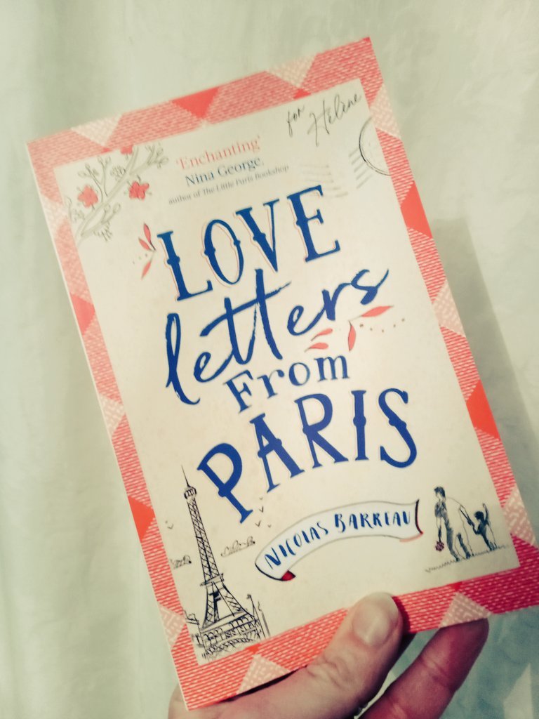 Love Letters from Paris by Nicolas Barreau #bookreview @PiatkusBooks @LittleBrownUK