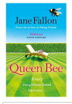 Queen Bee by Jane Fallon. Book Review.
