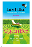 Queen Bee by Jane Fallon. Book Review.