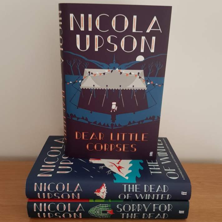Dear Little Corpses (Josephine Tey Series #10) by Nicola Upson | Book Review | #DearLittleCorpses | Historical Crime Fiction | Paperback #Giveaway #TheDeadofWinter