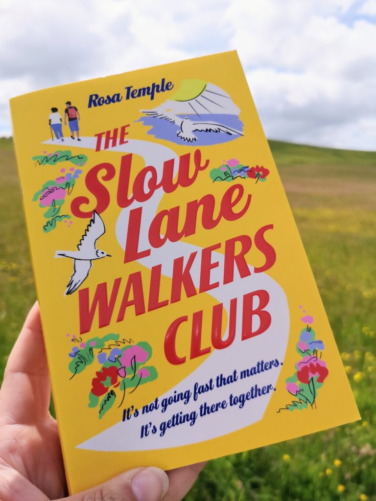 The Slow Lane Walkers Club by Rosa Temple | #bookreview | @RosaT_Author @SimonSchusterUK @TeamBATC @LiterallyPR
