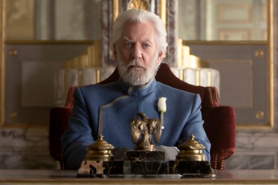 Hunger Games Mockingjay President Snow Donald Sutherland