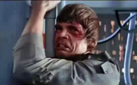 Star Wars Empire Strikes Back Luke Skywalker Noooo